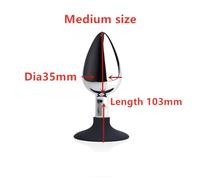 Tapón Anal Ropa interior pequeña y grande de gran tamaño, hilo de metal, cuentas anales, tapón anal, masturbador, consolador de bola, juguete sexual para hombres y mujeres