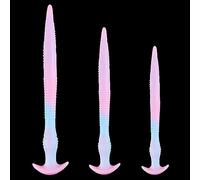 tapón anal Silicagel Overlength Luminous Anal Plug Dildos Anal Beads Soft Anal Butt Plug Sex Toy Para Mujeres