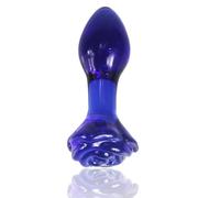 Tapón Anal Tapón Anal de vidrio Para para mujer, bola, flor, tapones para los glúteos, pene, vida nocturna, consolador para ano, masturbación para adultos, Juguetes sexuales Gay, regalo para amantes