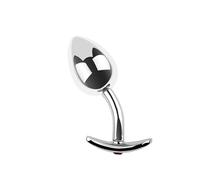 Tapón Anal, tapón Anal, masaje de próstata, consolador de punto G, Kit de entrenamiento Anal para principiantes, jugadores avanzados con acero inoxidable(L)