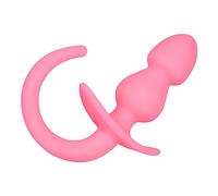 Tapón Anal Tapón Anal punto G Silicagel cola de perro tapón Anal juguetes sexuales Para hombres mujeres productos para adultos consolador masturbador juguetes Sexy para adultos