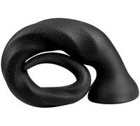 Tapón Anal, tapones anales largos y grandes, rotación, estimulador de masaje de próstata grande y ancho, juguete sexual Sm, juguete sexual Sm extremadamente duro para hombres/mujeres(Black,Medium)