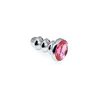 tapón anal XXS Tamaño Anal Plug Butt Plug Juguetes sexuales anales Metal Anal Butt Plug Anal Plug S199 (5cm * 1.8cm)