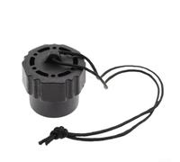 Tapón antipolvo para válvula de tanque de buceo para rosca DIN, protege el regulador del polvo y la suciedad, cubierta ligera y de plástico con accesorio de cordón