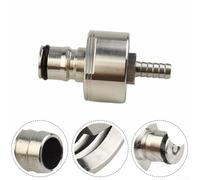 Tapón Carbonatador para acero Inoxidable Ball Lock Cerveza Tapón | Compatible botellas 2L, sellado hermético, mantiene gas, para fácil , perfecto homebrewing