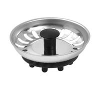 Tapón Cesta Fregadero INOX Ø78 mm con Junta PVC | Compatible Salida 1 1/2” Ø40 | Rejilla Colador Antiatranques para Fregadero Cocina | TECNOAGUA T-93