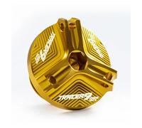 Tapón Cierre De Aceite para Yamaha TRACER9GT 2021-2023 Tapa De Llenado De Aceite del Motor Entrada De Aceite Recambio(Oro)