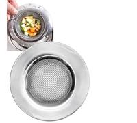 Tapón Colador Fregadero Acero Inoxidable Filtro de Fregadero de Cocina, colador de Malla de Acero Inoxidable, Trampa de Drenaje for baño, Pantalla de residuos, 3 uds.(Color-18)