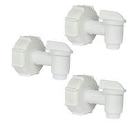 Tapón con grifo para garrafa o bidón. Grifo para bidones rosca D60-61. Diámetro rosca 59-61 mm. Apto uso alimentario. Resistente a químicos. (3 Unidades).