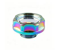 Tapón De Aceite Del Motor Ajuste Para Civic Para City Para Accord CR-V XR-V Para Vezel Para Mugen Style Tapa De Aceite Motor Coche Tanque Llenado Combustible Radiador Aluminio(Chroma)
