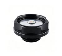 Tapón De Aceite Del Motor Ajuste Para Civic Para City Para Accord CR-V XR-V Para Vezel Para Mugen Style Tapa De Aceite Motor Coche Tanque Llenado Combustible Radiador Aluminio(Black)