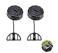 Tapón de Aceite para Stihl Motosierra, Pack de 2 - Compatible con Modelos MS170, MS180, 017, 018 - Repuesto de, Referencia 0000 350 0526