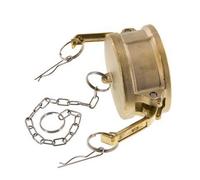 Tapón de acoplamiento de latón Camlock DN 75 (3'') Tipo DC MIL-C-27487