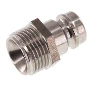 Tapón de acoplamiento del molde DN 9 de acero inoxidable con rosca macho de 3/8 pulgadas