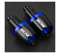 TapóN De Agarre para CFMOTO CF Moto 650NK 650 NK NK650 2014-2024 Moto 7/8''22MM Extremo De Manillar Empuñadura De Mano Tapón De Extremo De Manillar(Blue2)