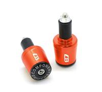 TapóN De Agarre Puños De Manillar De 7/8" Y 22 Mm para HON&DA CB 400, 500, 750, 1300, CB400, CB500, CB750, CB1300, CB500F(Orange)