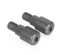 TapóN De Agarre Puños para Manillar De Moto, Tapas De Extremo De Barra para Yam&Ana MT-09 MT09 MT 07 125 10 MT07 Tracer XSR 700 900 FZ 2014-2023(Gray)