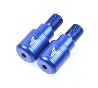 TapóN De Agarre Tapa De Extremos De Barra De Agarre De Manillar para Yam&Ana MT07 Tracer MT09 MT10 MT 07 125 FZ 09 10 FZ1 FZ6/N/S XJ6 XSR 700 900 TDM 850(Blue)