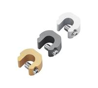 Tapón de bloqueo de ventana, 30 piezas de aluminio para ventana, dispositivo de seguridad para ventanas (plateado)