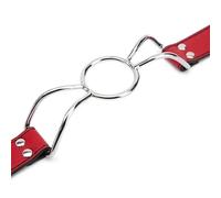 Tapón de boca de Metal SM, ataduras de Bondage, grilletes de boca eróticos, mordaza de labios, fetiche Oral, pareja de coqueteo, esclavo, juego for adultos, juguete sexual 18+(M)