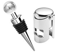 Tapón de botella, 1 tapón para botella de champán y 1 tapón de botella de vino