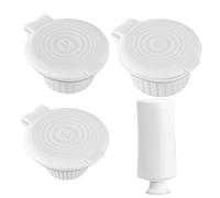 Tapón de botella boca abajo, kit de 3 tapas de vaciado de botellas | Tapas de botella de champú boca abajo, cubiertas, sellado seguro para acondicionador, loción, ketchup