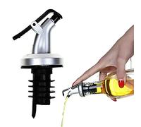 Tapón de botella de aceite para vino, tapón de bloqueo de goma, a prueba de fugas, boquilla de plástico de grado alimenticio, dispensador de licor, vertedores de vino, herramientas de bar, vertedores