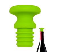 Tapón de botella de vino, 1,75 x 1,38 pulgadas, tapón de vino reutilizable | Solución práctica y elegante, enchufe de calidad alimentaria, herramienta de cocina flexible y reutilizable para licor