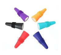 Tapón De Botella De Vino - 6 Piezas Tapones De Almacenamiento De Corchos Para Vino | Tapón De Botella Casera,Para De Bar De Cocina Boda Vacaciones Y Beber Bebidas