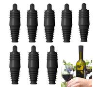 Tapón de botella de vino | 8 piezas reutilizables y flexibles,cierre de botella | para cerveza viaje bar casa fiesta cena restaurante cocina