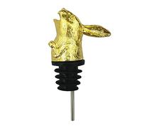 Tapón de botella de vino de dibujos animados de Pascua, boquilla de vertido, bonita herramienta de aleación de zinc para el hogar, cocina, boda, champán, champán, tapones para botellas de vidrio