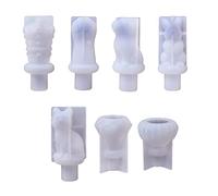 Tapón de botella de vino epoxi de cristal para joyería, de silicona, adecuado para botella de resina