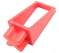 Tapón de carga compacto para ahorro de espacio del sistema Tmat (1PCS) | Color rojo vibrante, no necesita herramientas, diseño de caída, configuración rápida, construcción