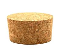 Tapón de Cierre 65/60 mm - Tapón de Corcho Natural para Tarros, Gran Tapa de Corcho, Decoración y Almacenamiento