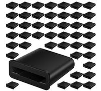 Tapón de cierre terminal plegable para alas, sin , 50 unidades, plegable, compatible con tubo de 16 mm | para alas, para jardín, terreno, agricultura, , patio, patio