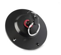 Tapón de Combustible para Motocicleta Suzuki GSXR 1000 600 750 GSF 1200S y 1250 Bandit Protector de depósito de Combustible con Llave (Negro)