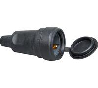 Tapón de Contraste de Goma Completa Kopp con Tapa Negro - 181016003 [10 Piezas]