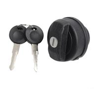 Tapón de depósito de combustible ABS automotriz con 2 llaves para Beetle para Polo para Caddy diseñado para compatibilidad con vehículos