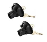 Tapón de depósito de Combustible Compatible con Ford Edge Fusion 8U5Z9C268B Tapa de depósito de Combustible con Cerradura Tapas de depósito de Gasolina (2 PCS) (2 PCS)