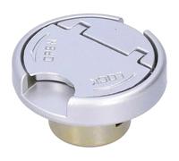 Tapón de depósito de Combustible para Scooter y Motocicleta, Tapa de depósito con Cerradura y Llaves, Piezas de Acero Inoxidable, Tapa de llenado de Gasolina Universal.