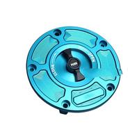 Tapón de Depósito de Para CLX 250 700 CL-X TODOS los años Tapa tanque combustible, cubierta relleno, protecciones sin llave Tapones de aceite para(Sky Blue Black CLX)