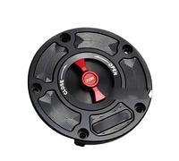 Tapón de Depósito de Para CLX 250 700 CL-X TODOS los años Tapa tanque combustible, cubierta relleno, protecciones sin llave Tapones de aceite para(Black Red CLX700)