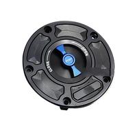 Tapón de Depósito de Para CLX 250 700 CL-X TODOS los años Tapa tanque combustible, cubierta relleno, protecciones sin llave Tapones de aceite para(Black Blue CLX)