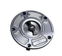 Tapón de Depósito de Para CLX 250 700 CL-X TODOS los años Tapa tanque combustible, cubierta relleno, protecciones sin llave Tapones de aceite para(Titanium Black CLX)