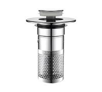 Tapón de desagüe para fregadero - colador de pelo * 1 unidad | Tapón de desagüe para baño, lavabo para lavabo, tapón de filtro de agua | Tapón Pop-up Sin?, con cesta de filtro de acero inoxidable