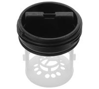 Tapón de Desagüe para Lavadora ABS Filtro Lavadora de Plástico | Malla Filtrante y Tapa Superior Asa, Repuesto para Bomba de Drenaje, sin Tornillos, Mantenimiento