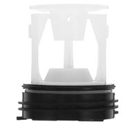 Tapón de desagüe para lavadora ABS negro con filtro integrado | Diseño universal y sellado ضد fugas, instalación sencilla, malla filtrante eficiente, para manguera y salida de agua