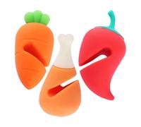 Tapón De Desbordamiento De Ebullición - Tapón De Cocción De Silicona, Levantador De Tapa | Levantador De Tapa De Olla Con Forma De Comida Resistente Al Calor, Práctico Ayudante De Cocina Para Ollas De