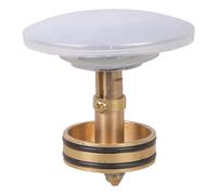 Tapón de drenaje de cobre para fregadero de cocina, tapones de rebote, colador de cesta de filtro tipo empuje, red de filtro, tinas, cubiertas de baño para recogedor de pelo