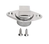 Tapón de Drenaje de Garboard, Tapón para Barco marino de Acero Inoxidable 316 Que se Adapta a Un Anillo de Sellado de Silicona Resistente al Agua, Tapón de Drenaje de Garboard para Travesaño de Barco